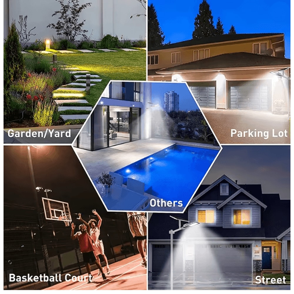 PowerBeam 200W Solar Street Light For Garage And Garden 3