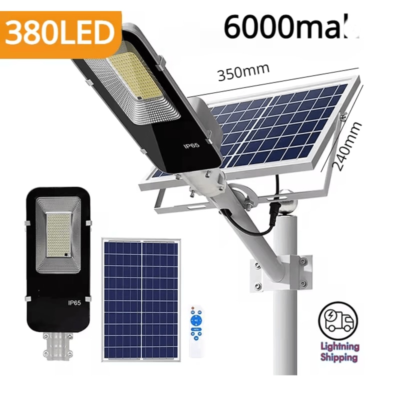PowerBeam 200W Solar Street Light For Garage And Garden 6