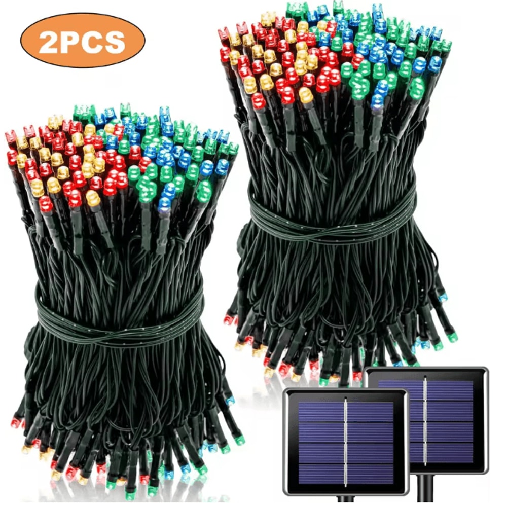 GlowCharm Solar Fairy String Lights For Garden And Holiday Decor 9