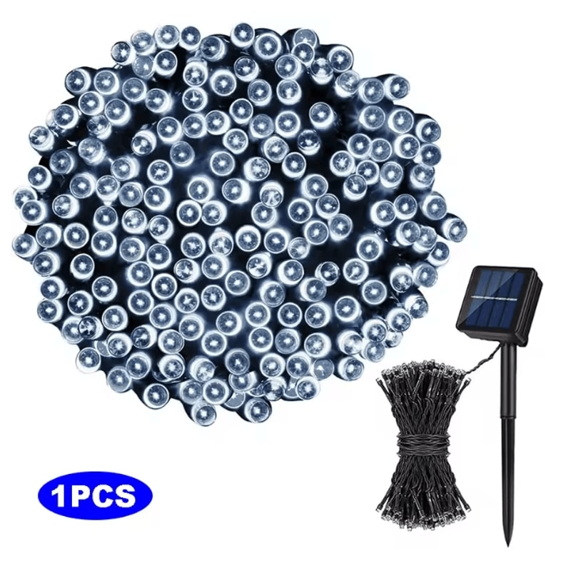 GlowCharm Solar Fairy String Lights For Garden And Holiday Decor 5