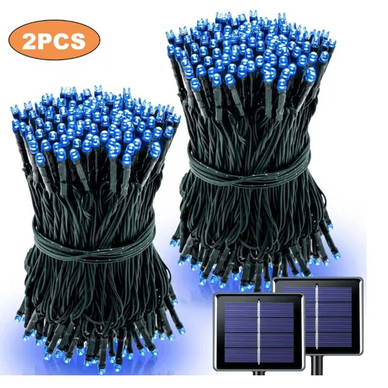 GlowCharm Solar Fairy String Lights For Garden And Holiday Decor 7