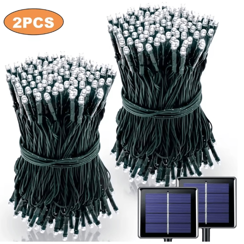 GlowCharm Solar Fairy String Lights For Garden And Holiday Decor 8