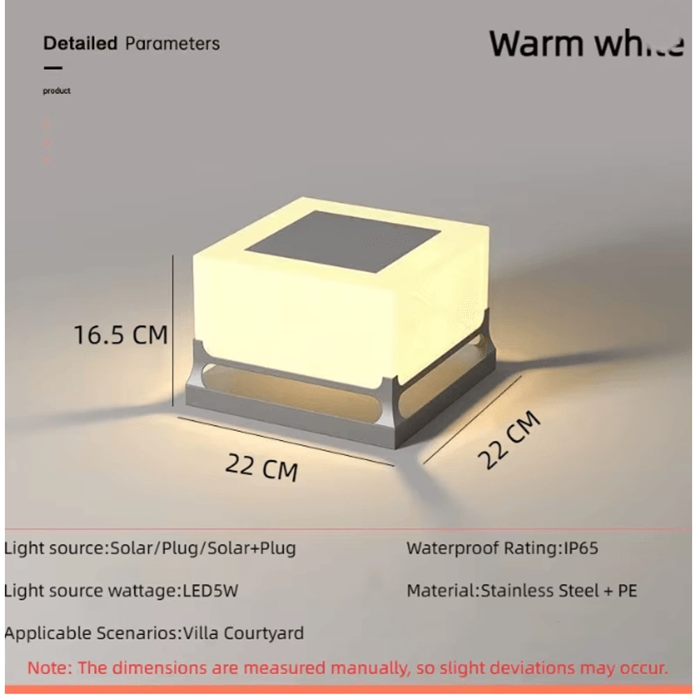 LumaPost Solar Pillar Light For Modern Outdoor Spaces 4