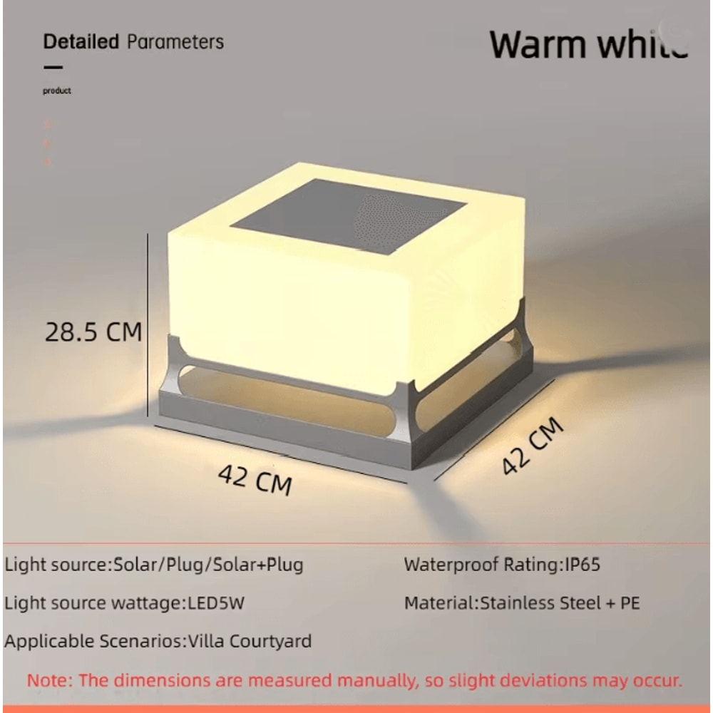LumaPost Solar Pillar Light For Modern Outdoor Spaces 6