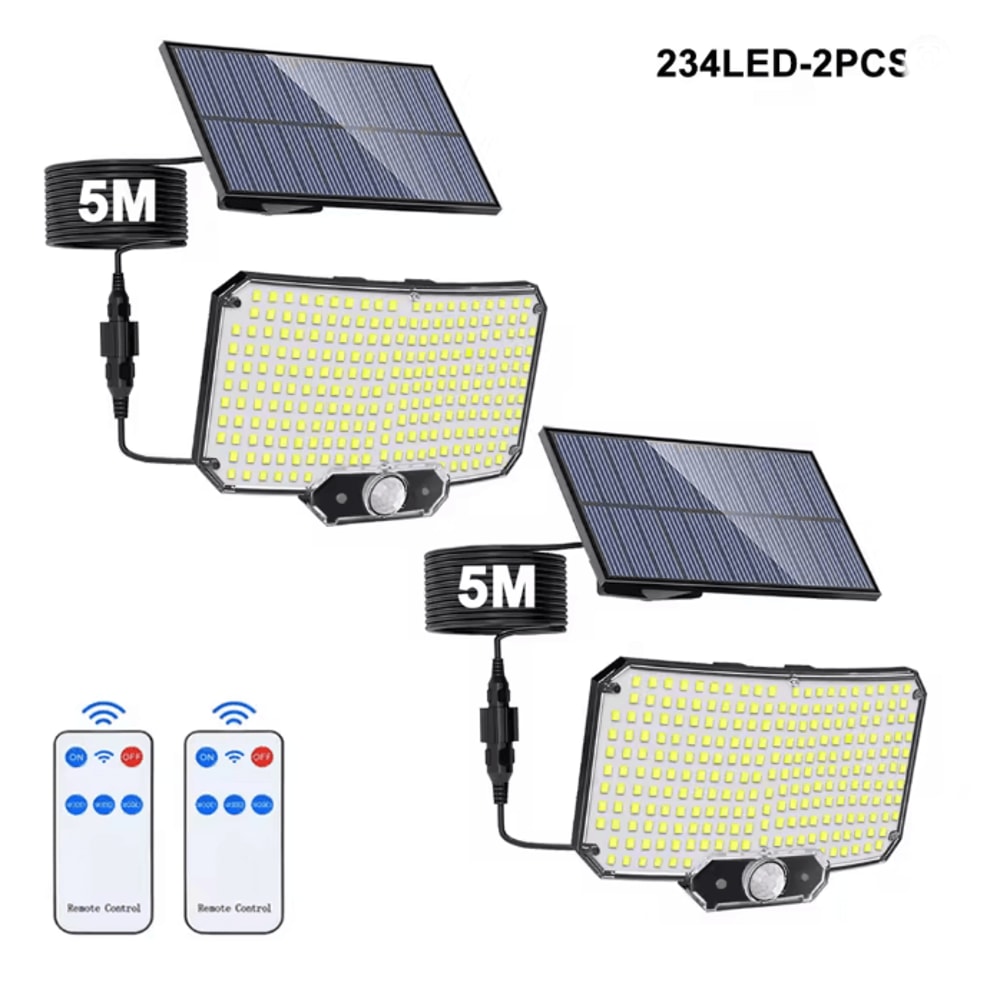 UltraBeam Solar Motion Flood Light With Remote Control 11
