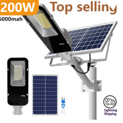 powermax 200w solar street light for garage and garden