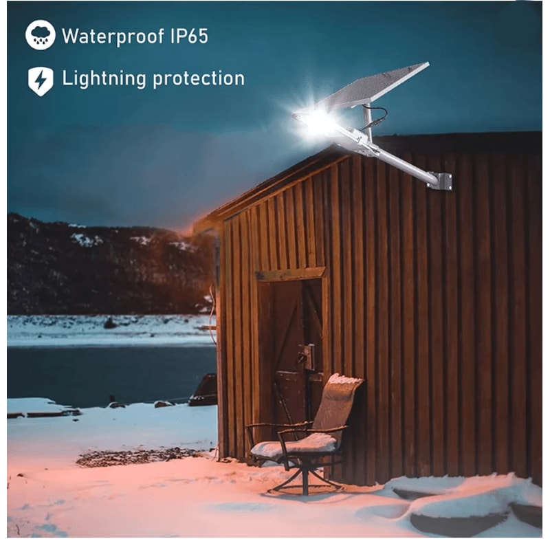 PowerMax 200W Solar Street Light For Garage And Garden 2