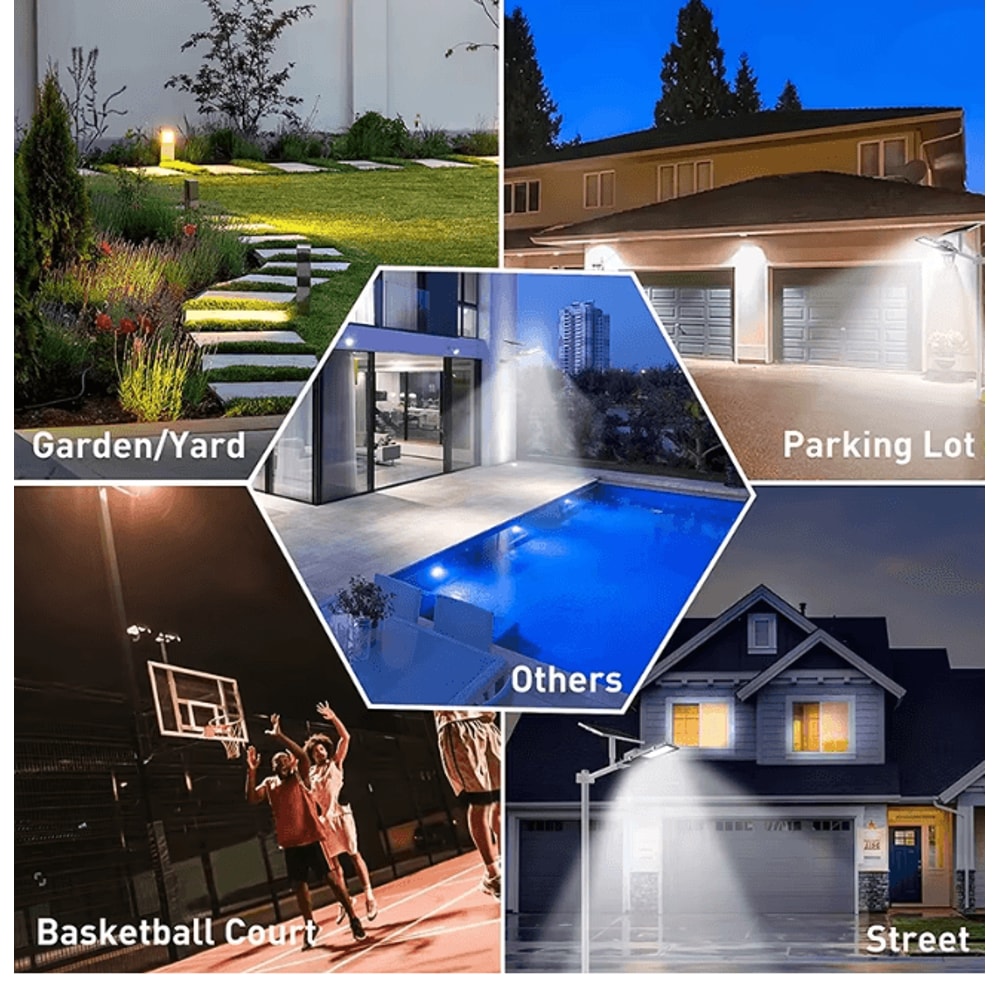 PowerMax 200W Solar Street Light For Garage And Garden 3