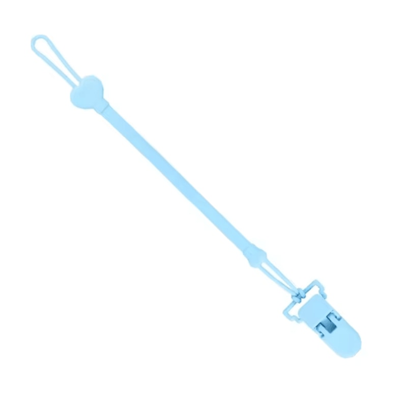 SecureHold Silicone Pacifier Clip With Teether Chain 3