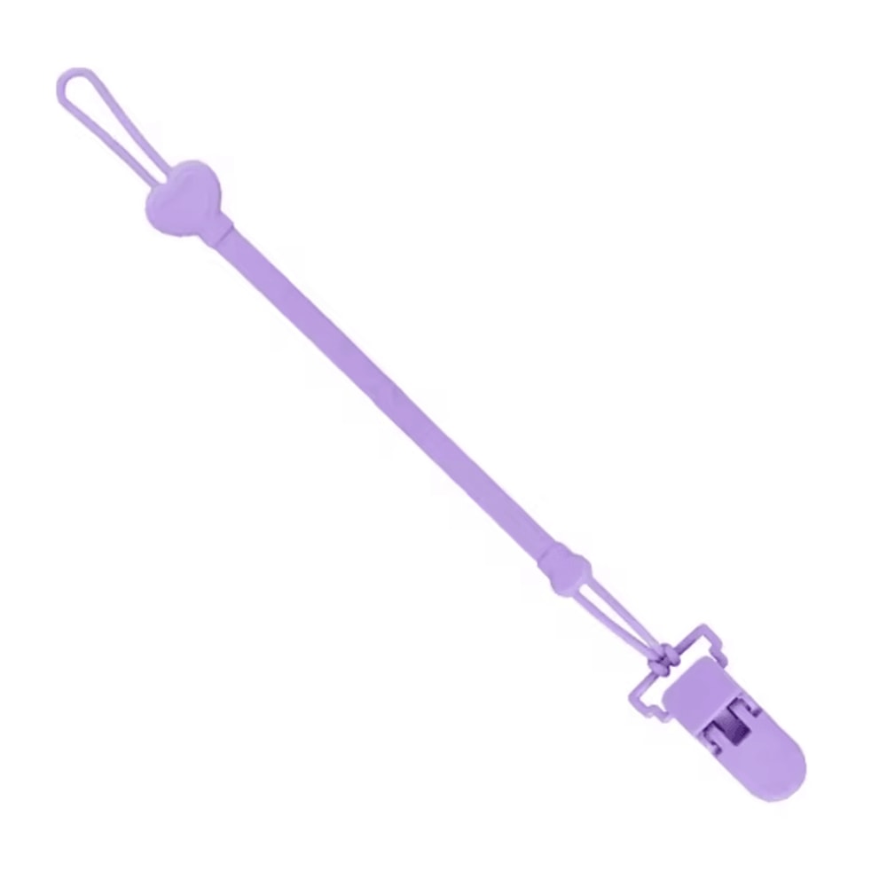 SecureHold Silicone Pacifier Clip With Teether Chain 4