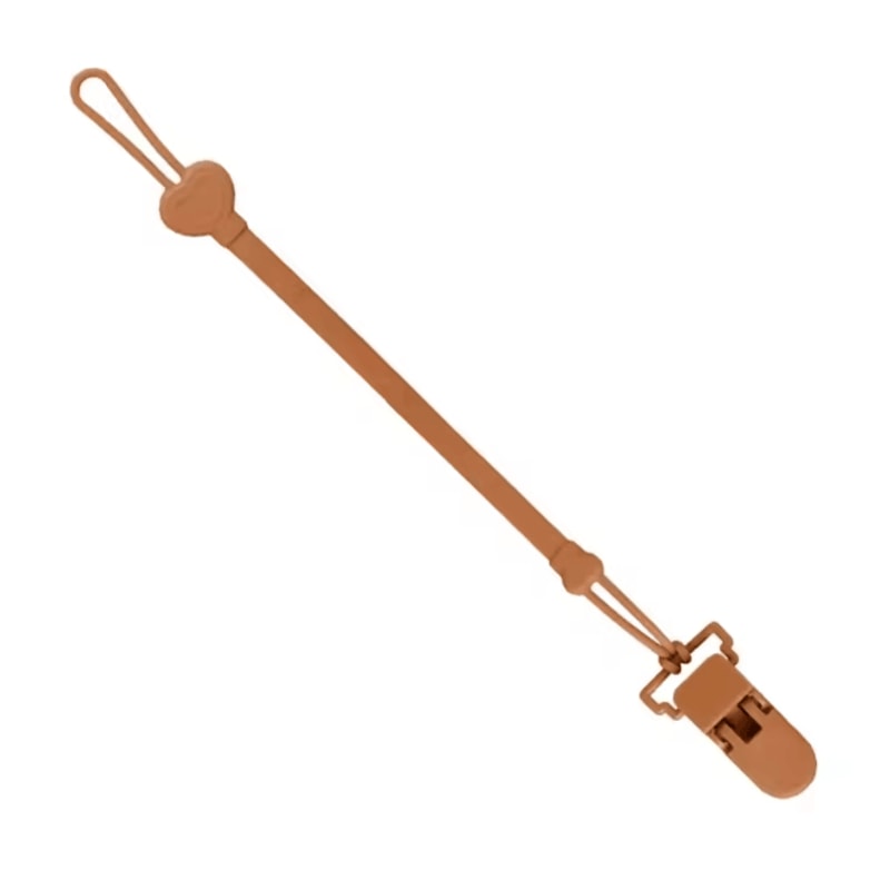 SecureHold Silicone Pacifier Clip With Teether Chain 5