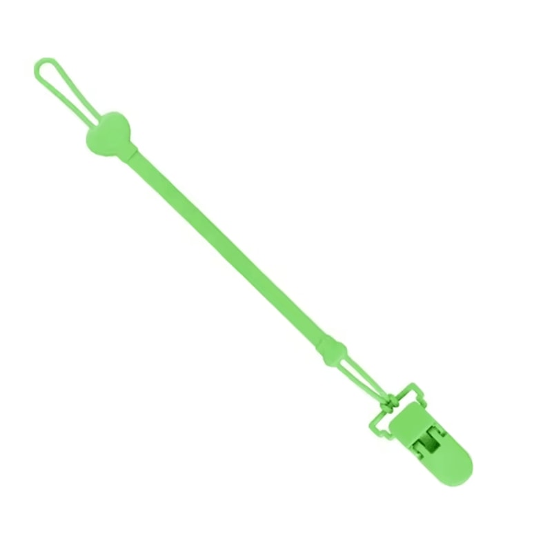 SecureHold Silicone Pacifier Clip With Teether Chain 7