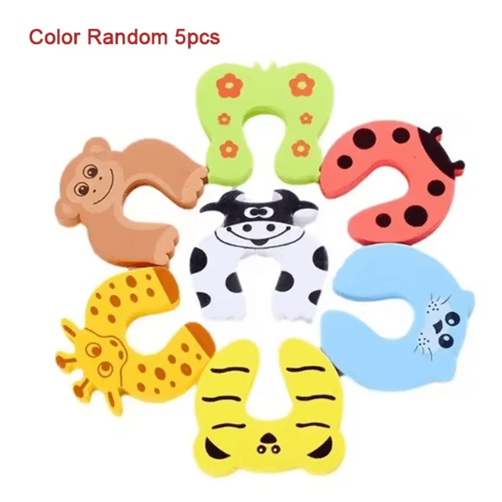 SafeGuard Baby Door Stopper Finger Protector Set 4