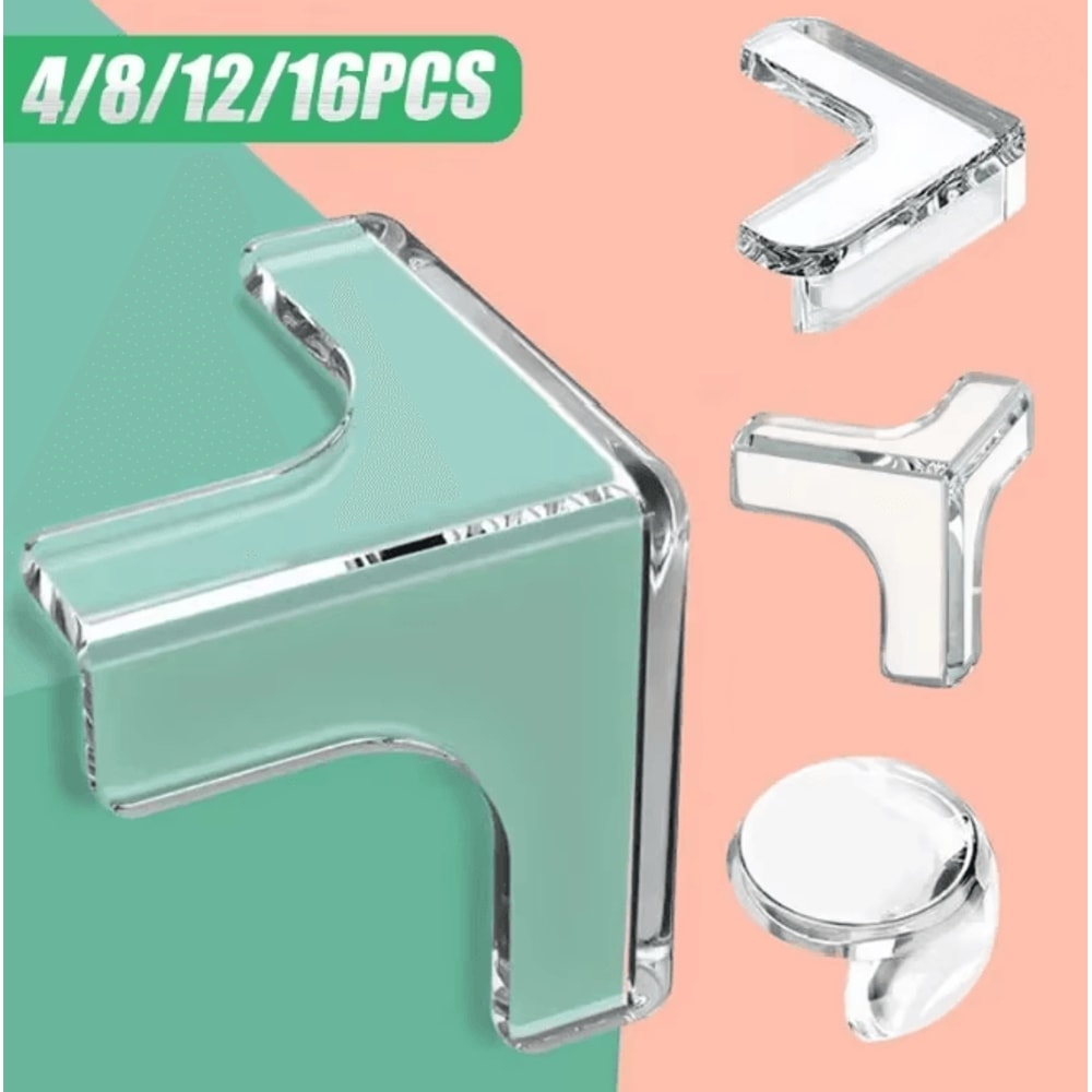 SafeEdge Baby Silicone Corner Protectors For Tables And Furniture 0