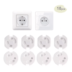 safeplug baby outlet covers 10 pack socket protectors