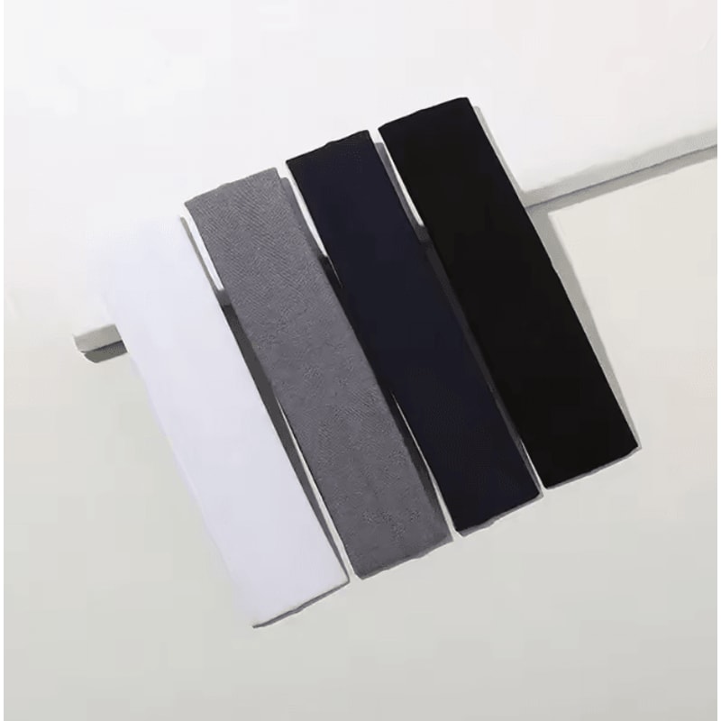 FlexFit Wide Sports Headband 4 Pack For Yoga And Workouts 4