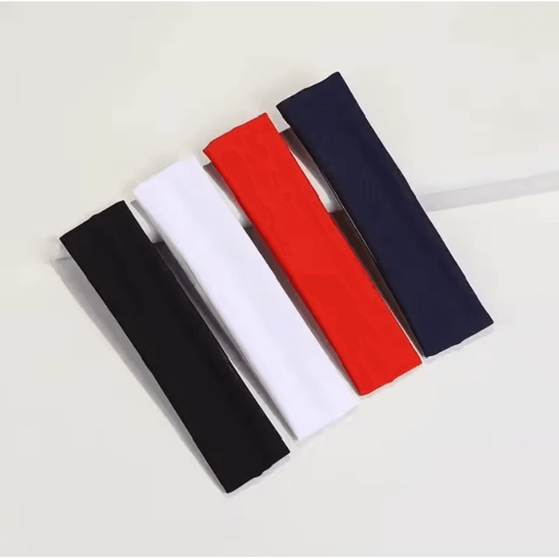 FlexFit Wide Sports Headband 4 Pack For Yoga And Workouts 5