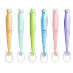 gentlebite baby silicone feeding spoon set