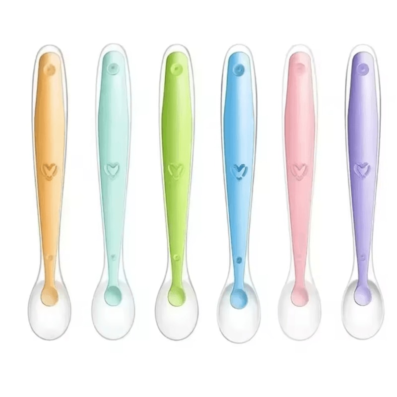 GentleBite Baby Silicone Feeding Spoon Set 0