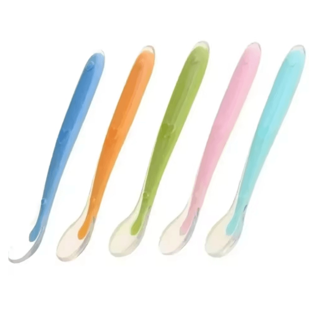 GentleBite Baby Silicone Feeding Spoon Set 2