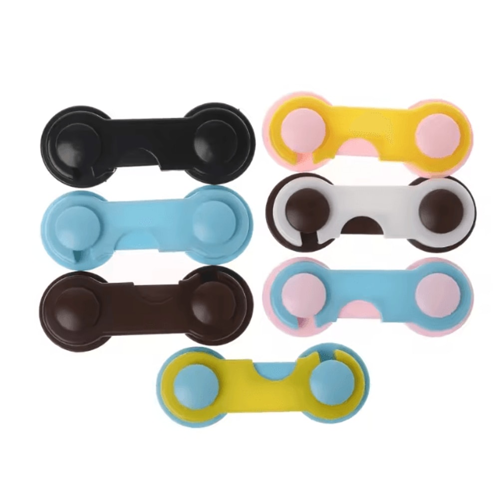 SecureHome Baby Drawer Lock Set 4 Pack For Cabinets And Furniture 1