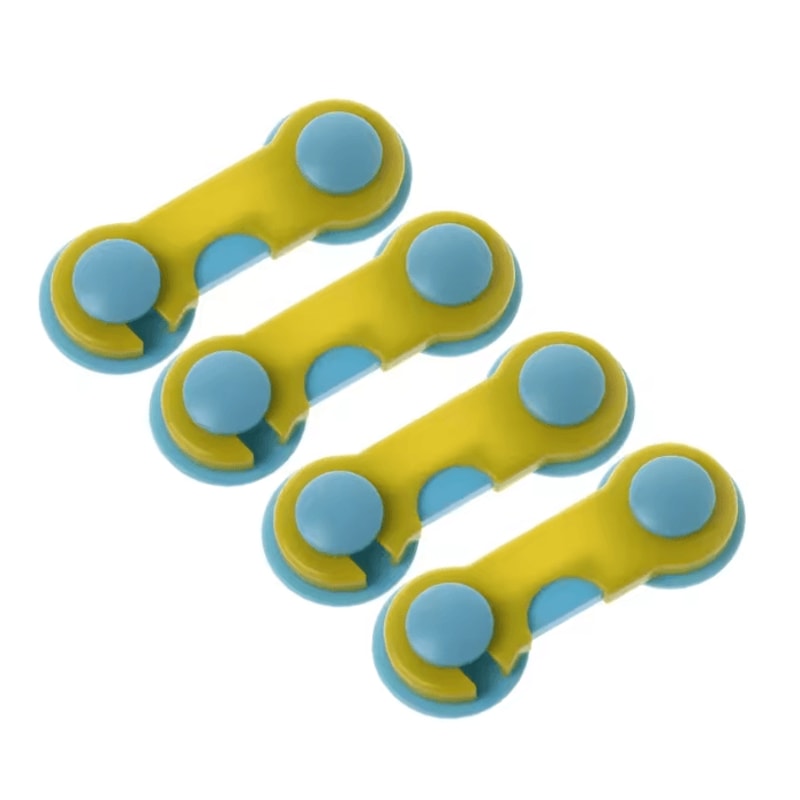 SecureHome Baby Drawer Lock Set 4 Pack For Cabinets And Furniture 3