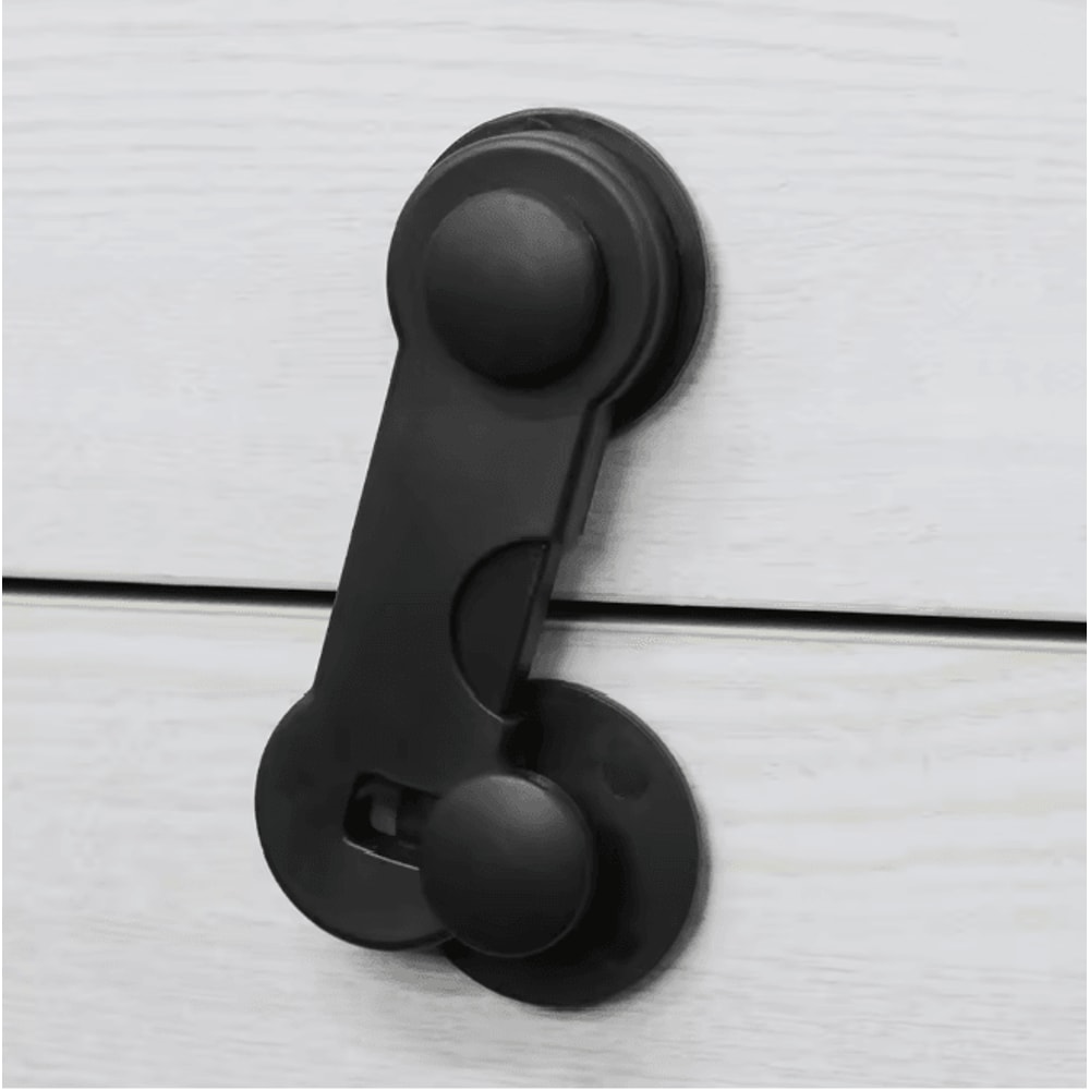 SecureHome Baby Drawer Lock Set 4 Pack For Cabinets And Furniture 4