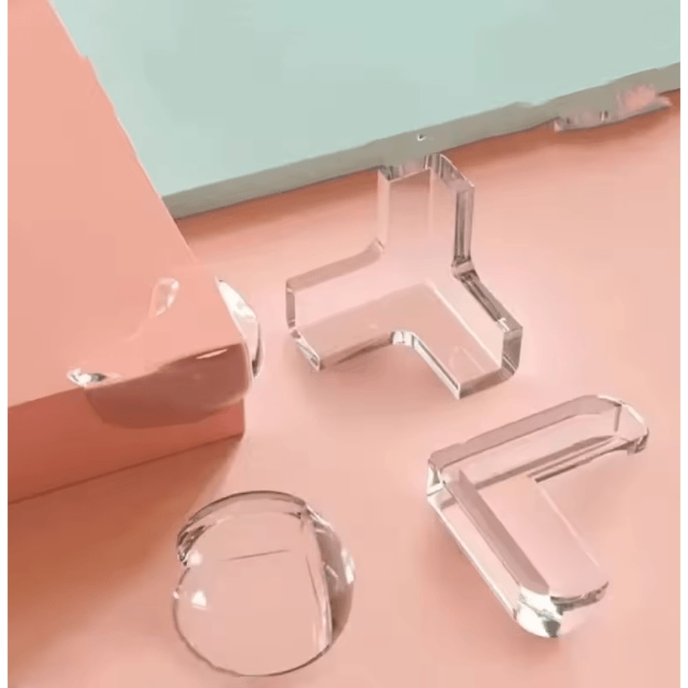SoftShield Baby Silicone Corner Protectors For Table Edges 0