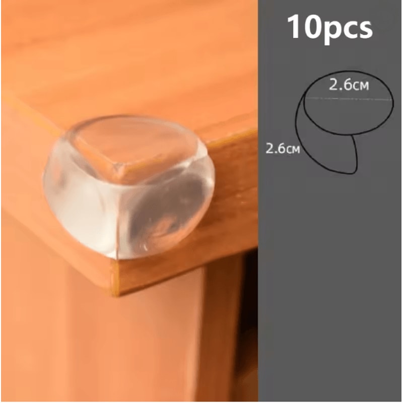 SoftShield Baby Silicone Corner Protectors For Table Edges 5