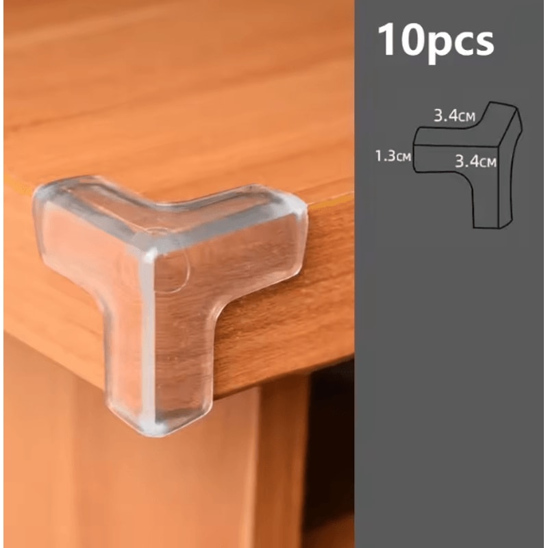 SoftShield Baby Silicone Corner Protectors For Table Edges 6