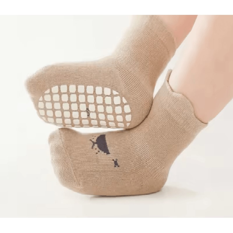 CozyGrip Anti Slip Baby Cotton Floor Socks Set 8