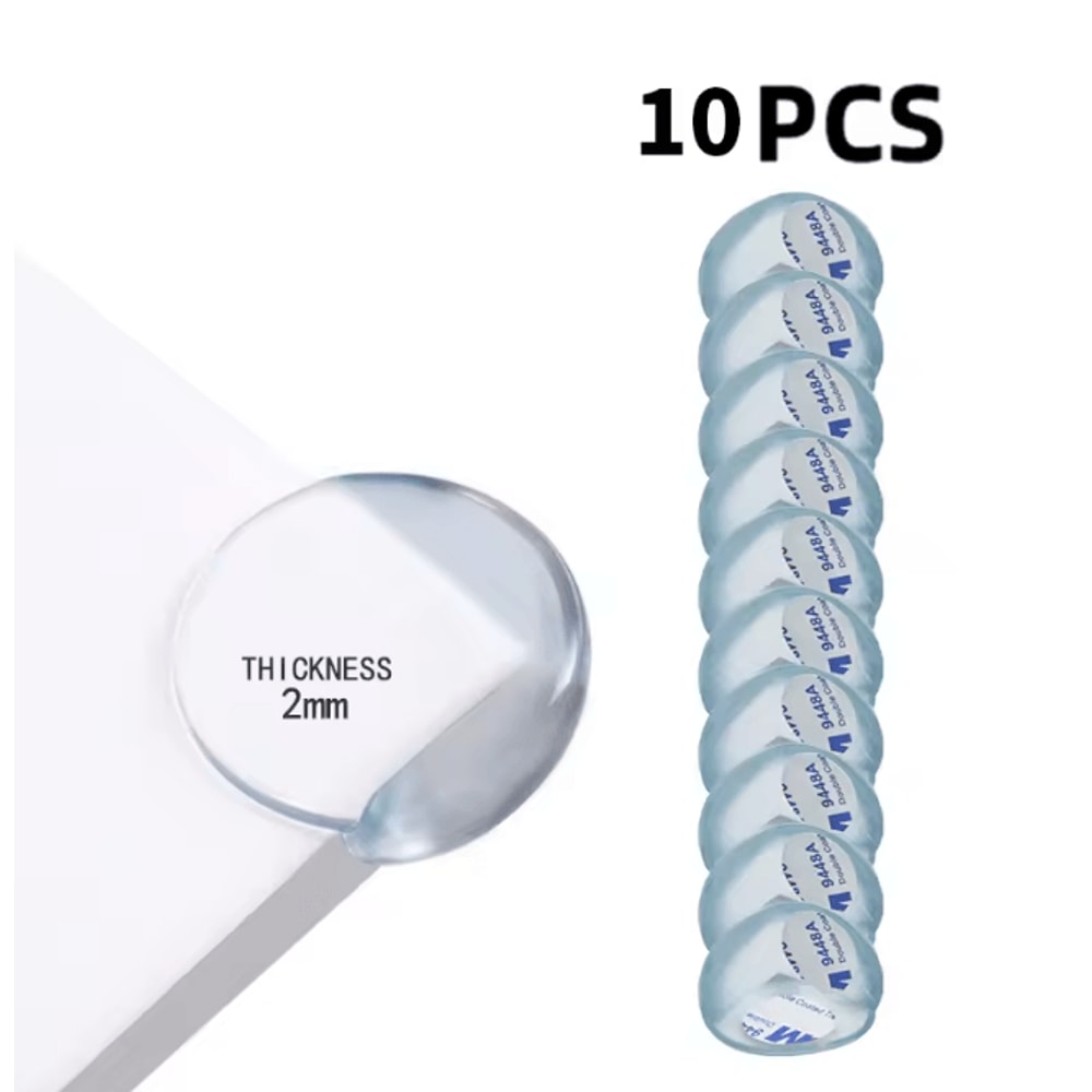 ClearGuard Furniture Corner Protectors 10 Pack For Child Safety 4