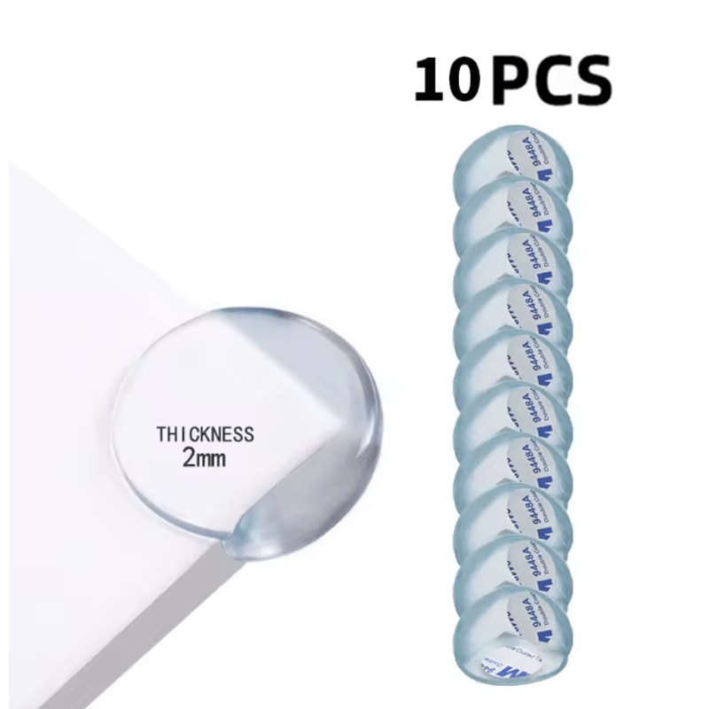 ClearGuard Furniture Corner Protectors 10 Pack For Child Safety 4