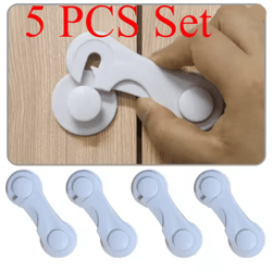 safeguard pro magnetic cabinet locks for baby proofing 5 pack