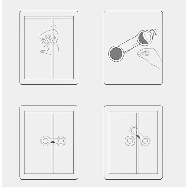 SafeGuard Pro Magnetic Cabinet Locks For Baby Proofing 5 Pack 3