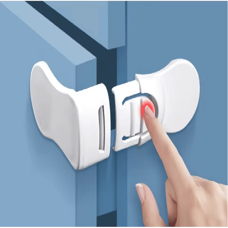 SecureFlex Baby Safety Locks For Cabinets And Drawers 2 Pack 2