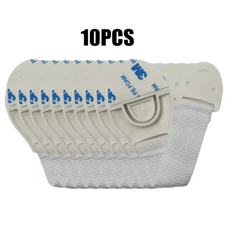 SafeLatch Child Safety Cabinet Locks Adjustable Baby Proof Straps 5