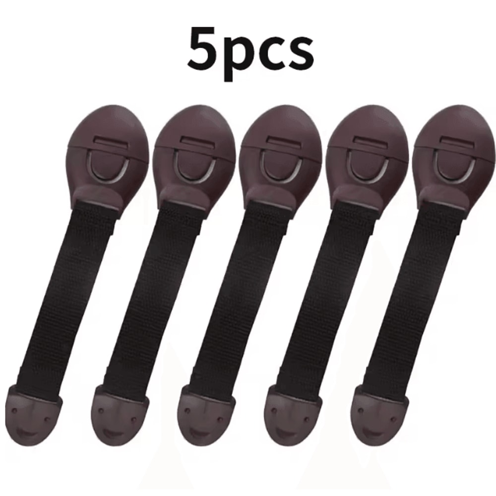 SafeLatch Child Safety Cabinet Locks Adjustable Baby Proof Straps 6