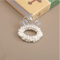 Princess Pearl Crown Hair Tie For Girls Elastic Kids Hair Accessory 11