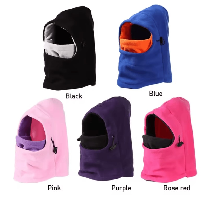 WarmGuard Kids Fleece Balaclava Thermal Winter Ski Mask Hood 2