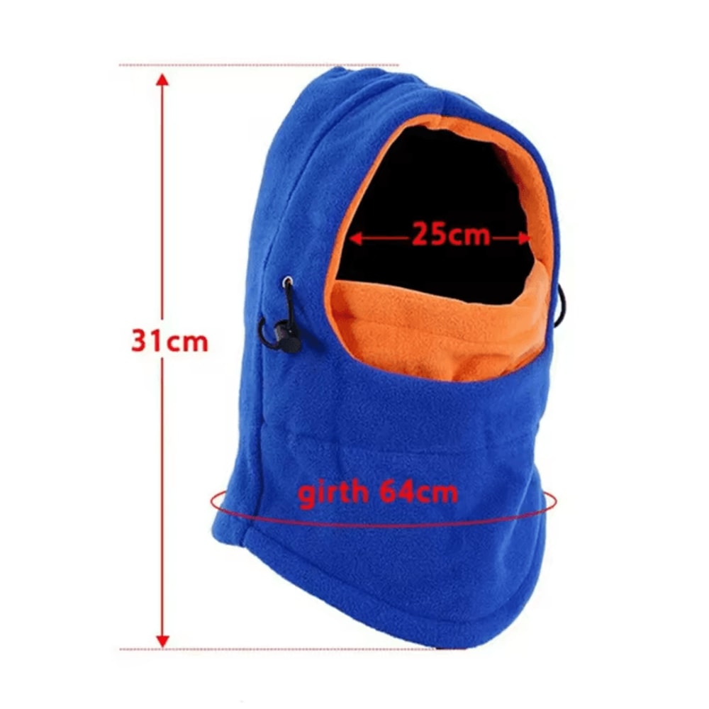 WarmGuard Kids Fleece Balaclava Thermal Winter Ski Mask Hood 3