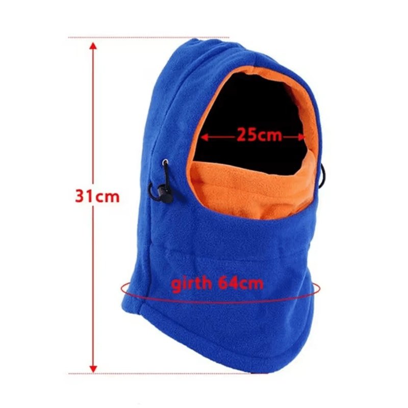 WarmGuard Kids Fleece Balaclava Thermal Winter Ski Mask Hood 3