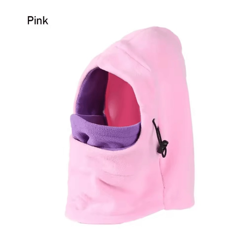 WarmGuard Kids Fleece Balaclava Thermal Winter Ski Mask Hood 6