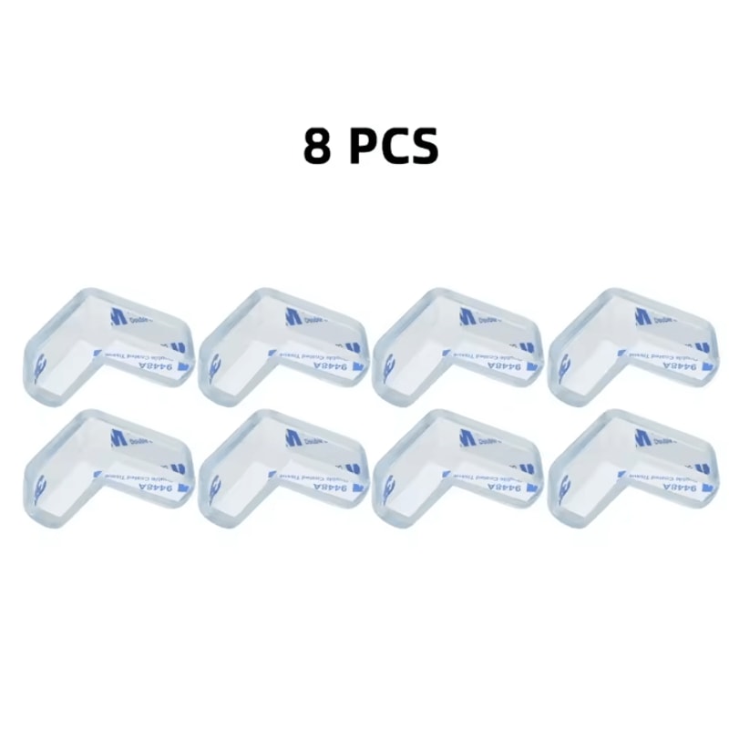 ClearGuard Baby Table Corner Protectors Soft Edge Safety Covers 6