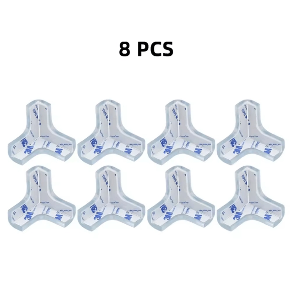 ClearGuard Baby Table Corner Protectors Soft Edge Safety Covers 2