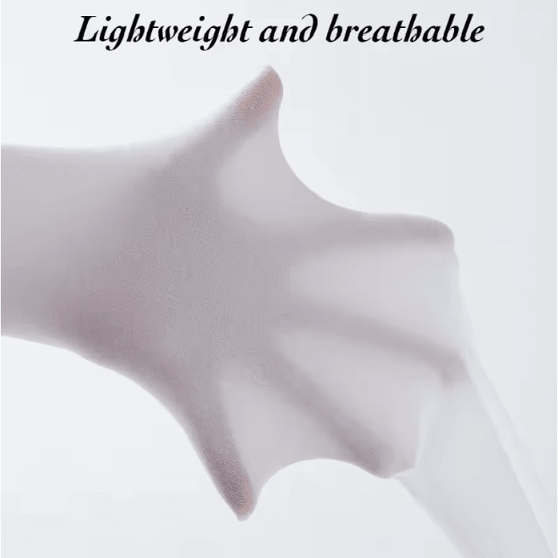 Velvet Ballet Tights With Convertible Hole For Girls And Women 1