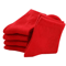 CozyCore Red Baby Socks 3 Pair Set For Boys And Girls 1