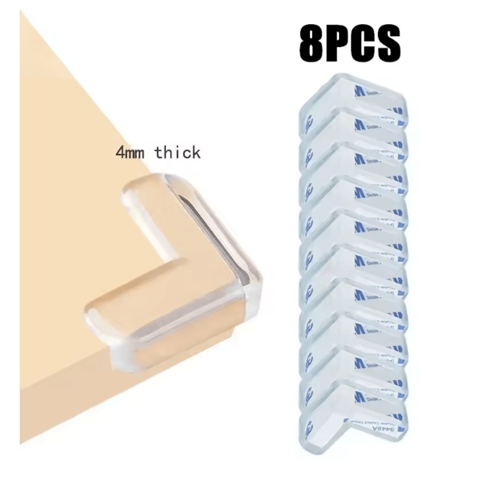 SafeEdge Transparent Table Edge Guard Strip Baby Safety Protector 10