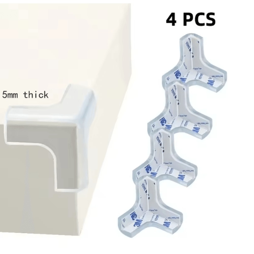 SafeEdge Transparent Table Edge Guard Strip Baby Safety Protector 6