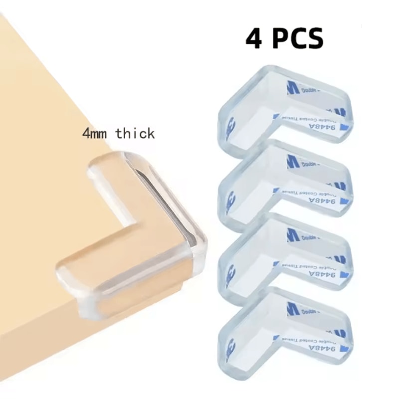 SafeEdge Transparent Table Edge Guard Strip Baby Safety Protector 7